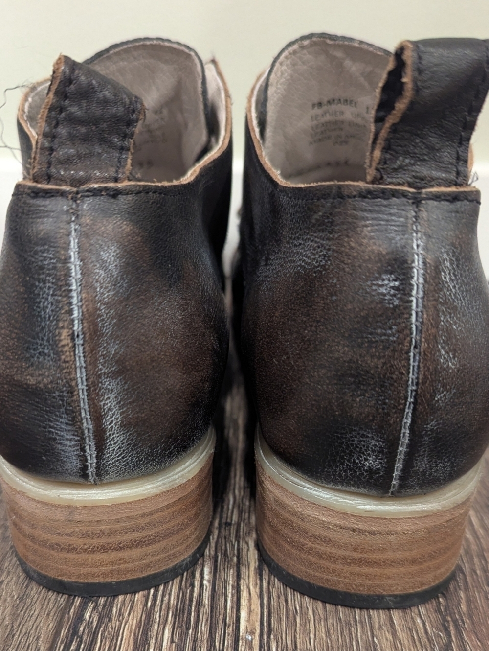 Freebird By Steven Mabel Leather Oxford Shoes Size 12 - Picture 3 of 10